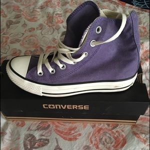 Purple Converse